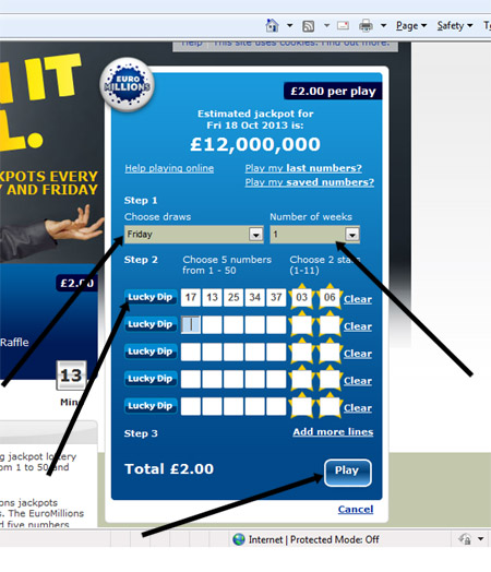 Online Lottery